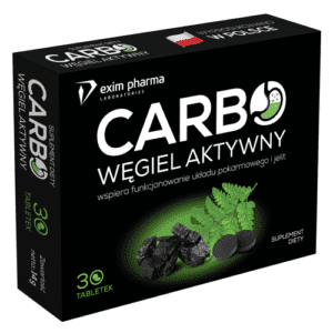 Carbo-węgiel aktywny – 30 tabletek