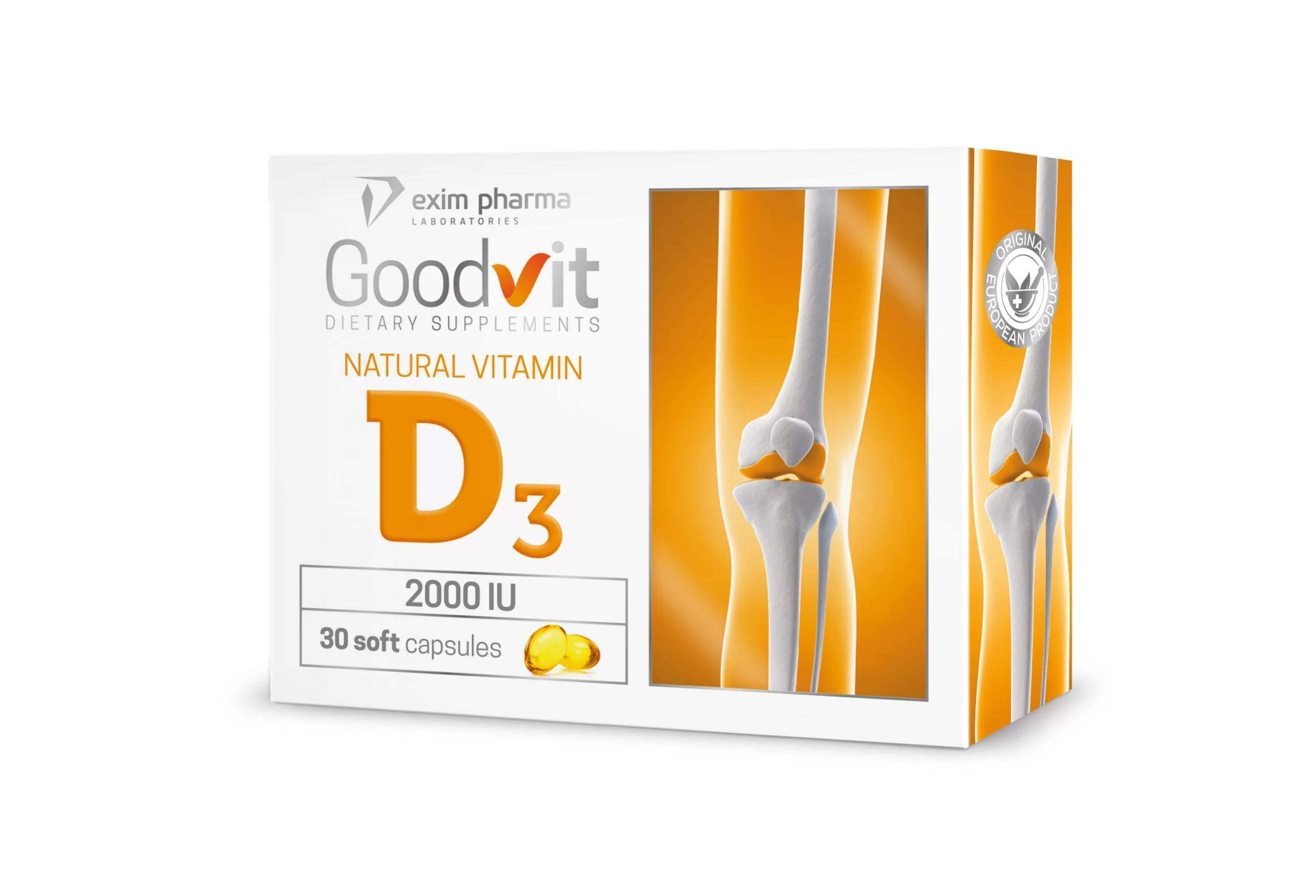 Goodvit Natural Vitamin D3 2000